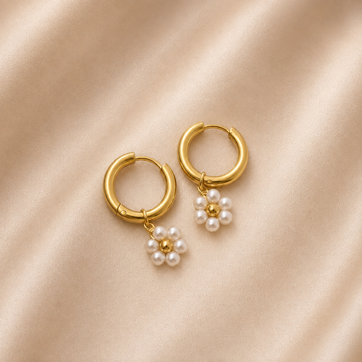 Boucle d'oreille Flower