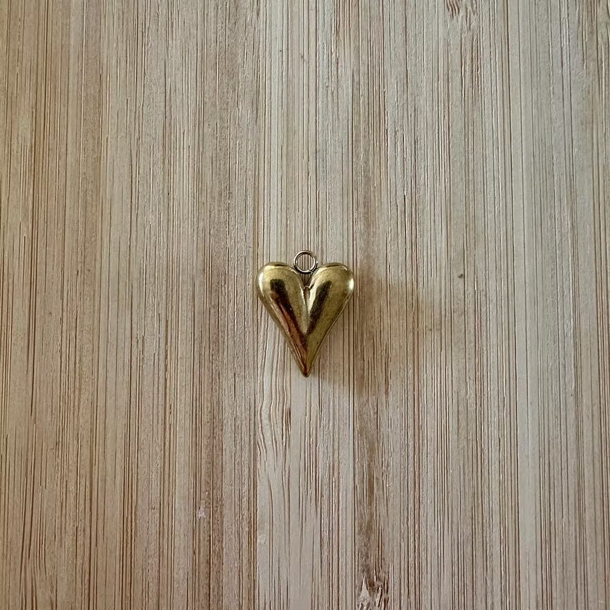 Charm Cœur doré